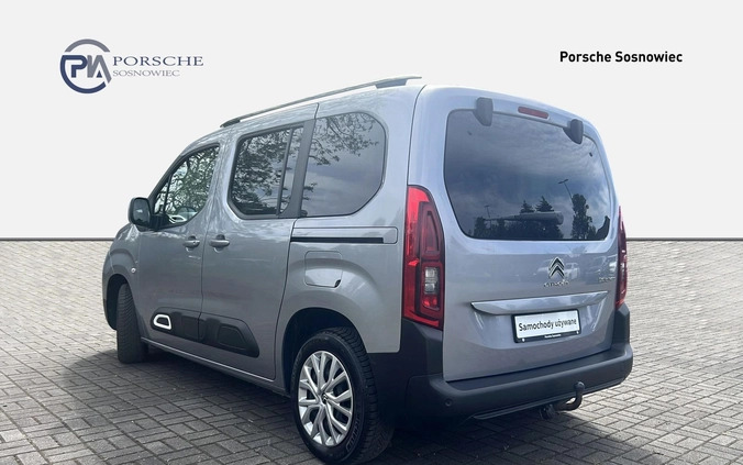 Citroen Berlingo cena 89800 przebieg: 80345, rok produkcji 2020 z Chocianów małe 562